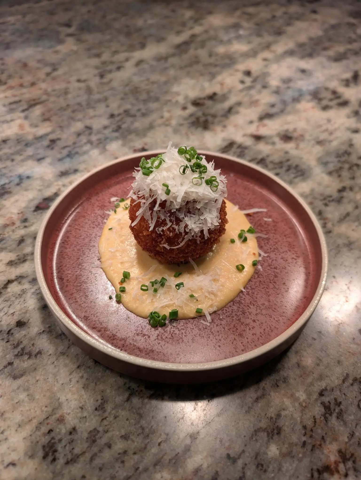 Huancaina Arancini